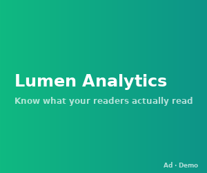 Know what your readers actually read