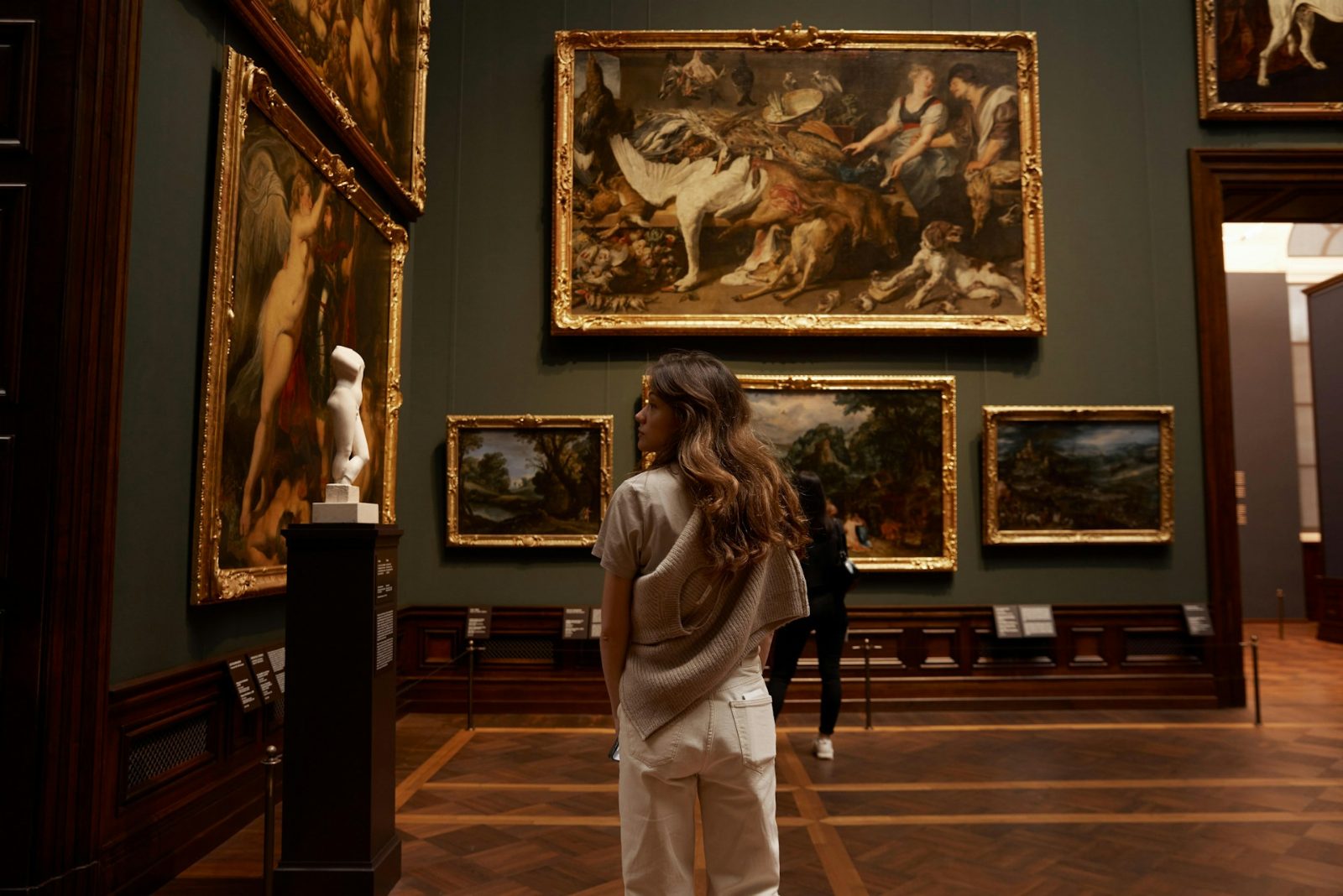 Museum gallery art painting exhibition